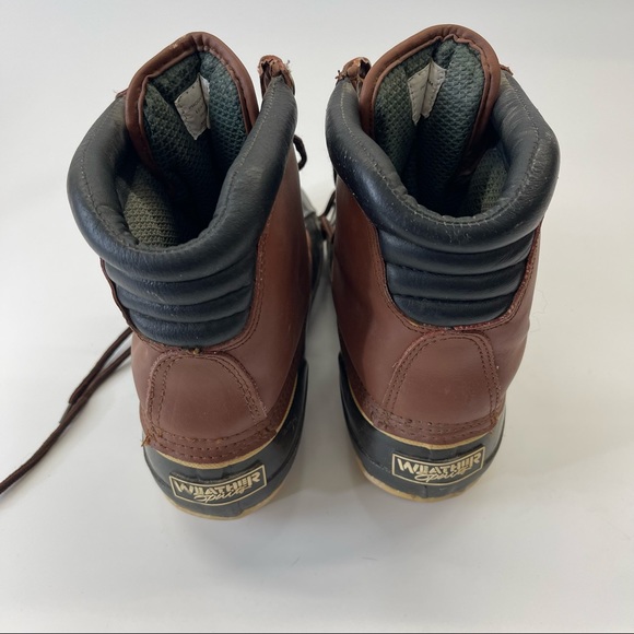 Weather Spirits Waterproof Leather Fur Insole Duck Boots - Picture 4 of 9